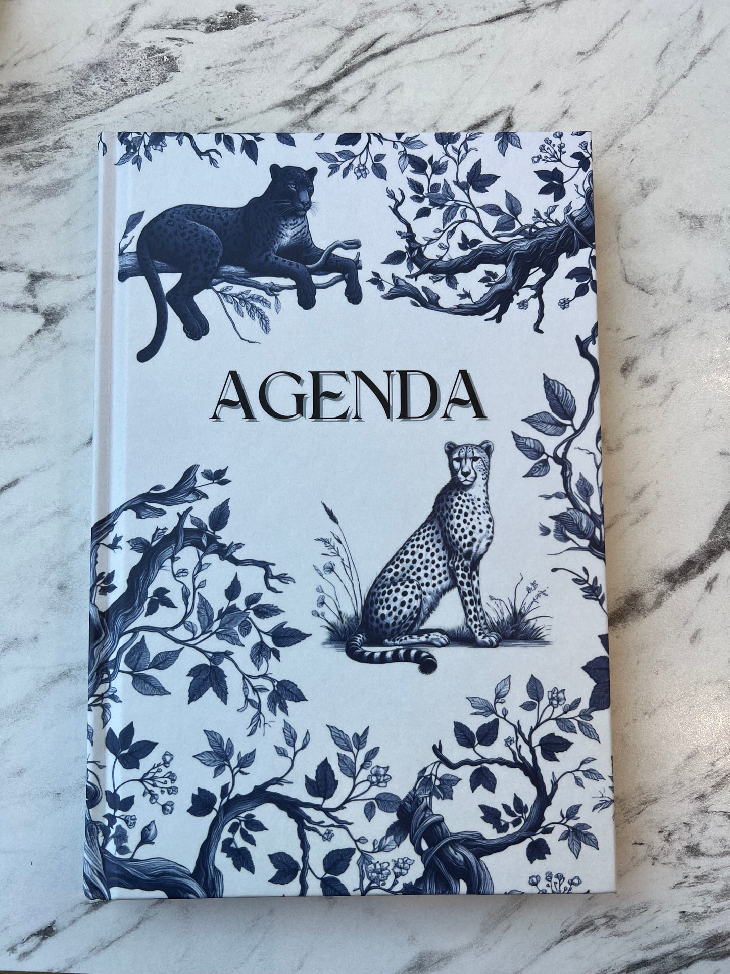 Blue Toile Agenda